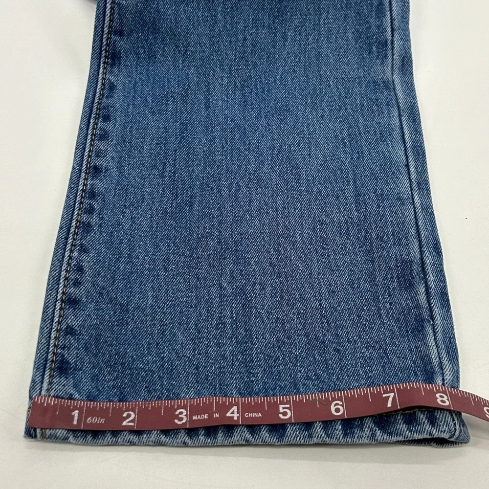 Levi's 517 Bootcut Jeans Mens 31x34 Blue Medium Wash Cotton Denim Cowboy NEW